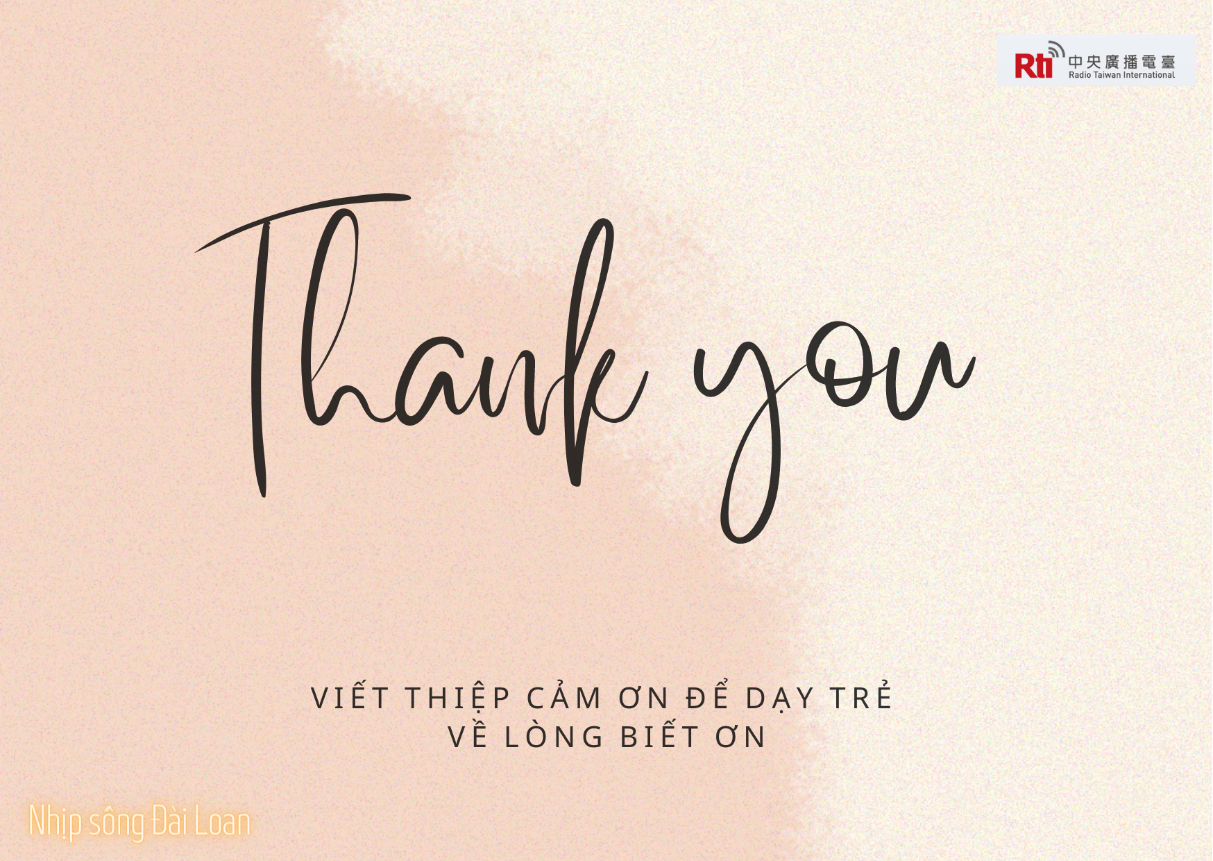 Viết thiệp cảm ơn để dạy trẻ về lòng biết ơn