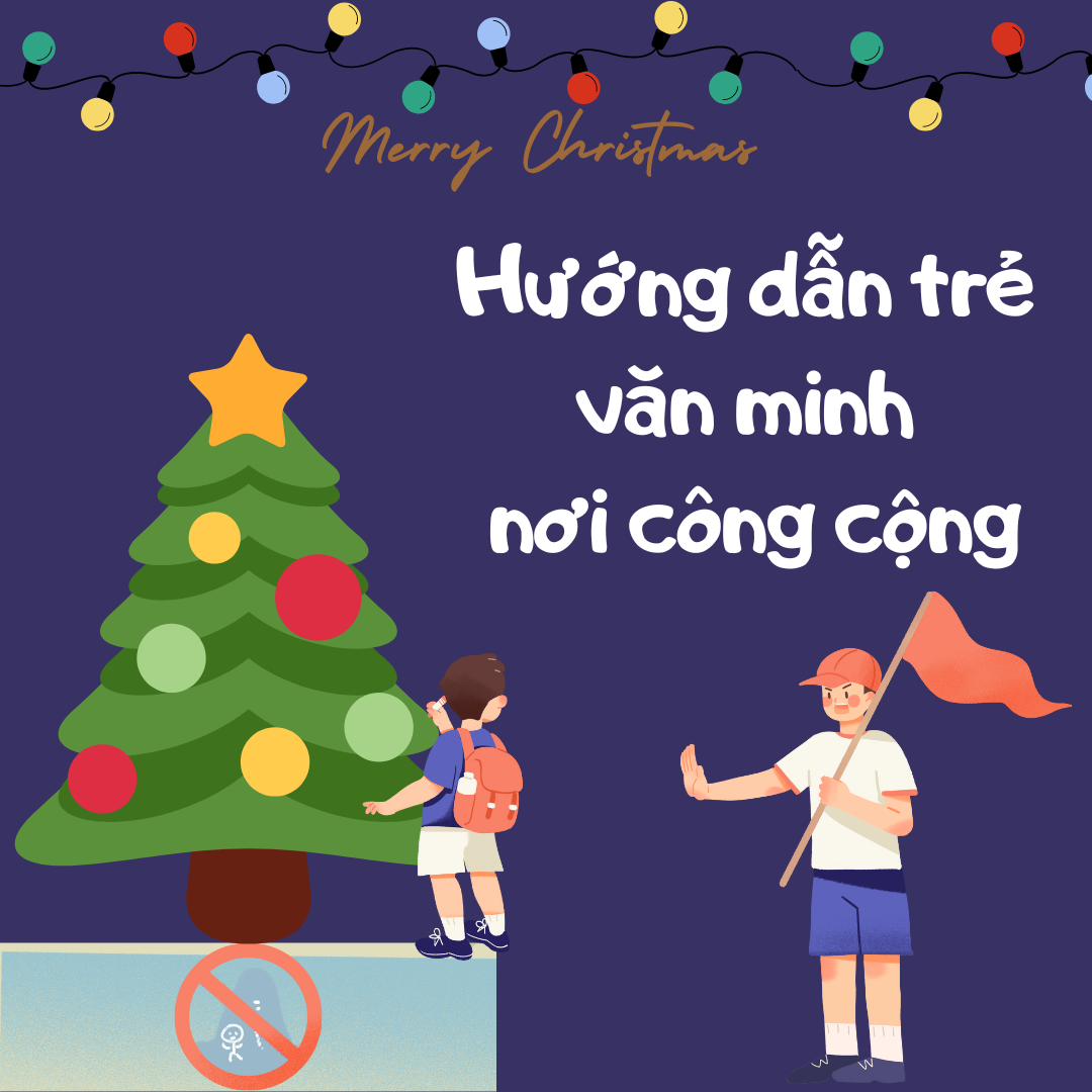 Cùng con - Hướng dẫn con văn minh nơi công cộng Cùng con - Hướng dẫn con văn minh nơi công cộng