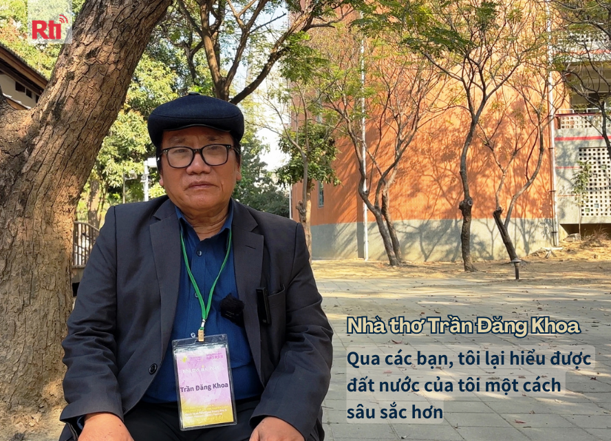 Nhà thơ Trần Đăng Khoa: Qua các bạn, tôi lại hiểu được đất nước của tôi một cách sâu sắc hơn Nhà thơ Trần Đăng Khoa: Qua các bạn, tôi lại hiểu được đất nước của tôi một cách sâu sắc hơn