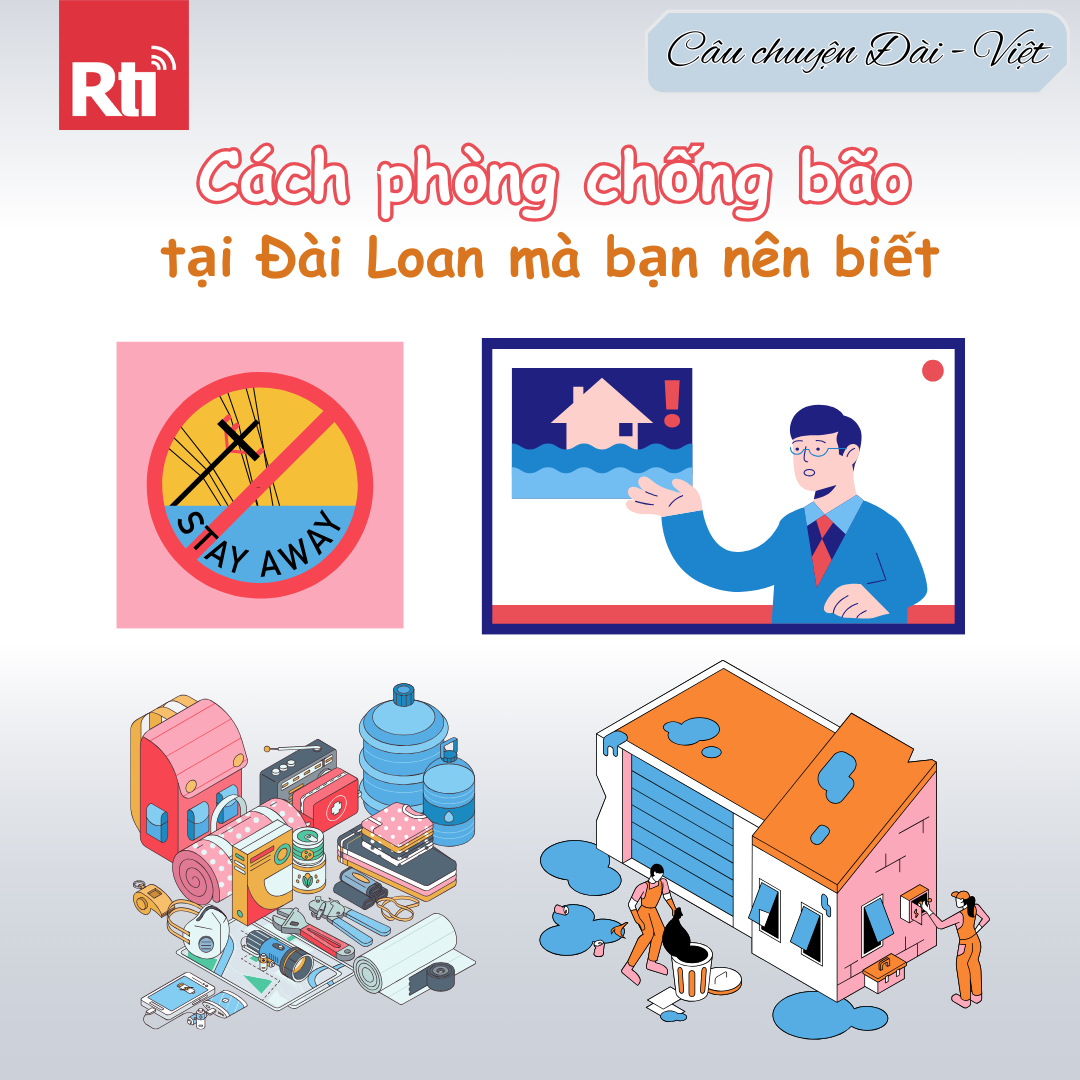 [Câu chuyện Đài Việt - Tập 102] Cách phòng tránh bão và những thông tin về bão nên biết tại Đài Loan