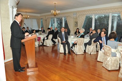 Đại diện Trung hoa dân quốc tại Mỹ mở tiệc chúc mừng Luật quan hệ Đài Loan tròn 35 năm.