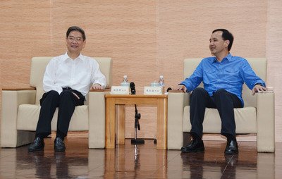 Ông Chu Lập Luân hội đàm với ông Trương Chí Quân cho rằng hai bên nên “Tìm điểm chung tôn trọng điểm bất đồng”