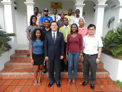 Buổi giải thích chương trình học bổng Đài Loan tại Đại sứ quán Đài Loan Saint Lucia