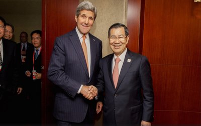 Bộ Ngoại giao Mỹ: Tiêu Vạn Trường và John Kerry hội đàm tại Bắc Kinh.