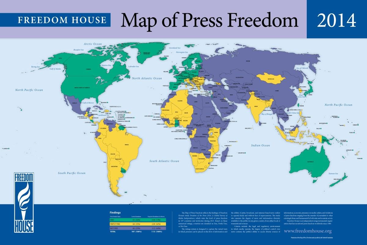 Freedom House : Đài Loan đạt mức độ tự do về quyền chính trị và quyền tự do công dân