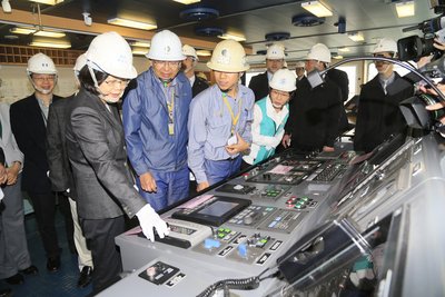 Bà Thái Anh Văn : Xây dựng thịnh vượng ngành đóng tàu Cao Hùng, tiến tới thị trường ASEAN