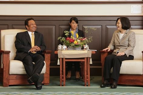 Gặp gỡ nguyên thủ Palau, Tổng thống Thái Anh Văn nhấn mạnh tình hữu nghị giữa hai nước