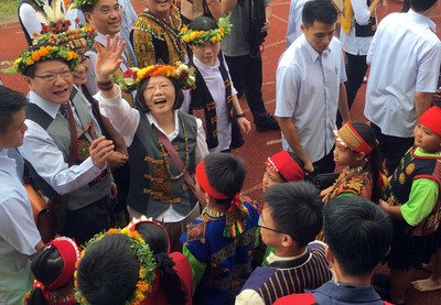 Tổng thống Thái Anh Văn : Tôi sẽ làm cho xã hội Đài Loan tôn trọng và hiểu biết đồng bào dân tộc thiểu số