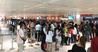 Dự tính sẽ có 140 ngàn lượt người / ngày đến sân bay quốc tế Đào Viên dịp nghĩ Tết