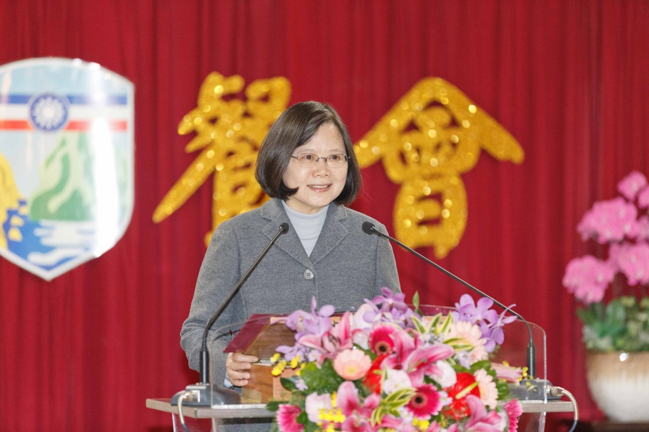 Tổng thống Thái Anh Văn: áp dụng tinh thần Mã Tổ để thực hiện thiết thực quốc phòng toàn dân