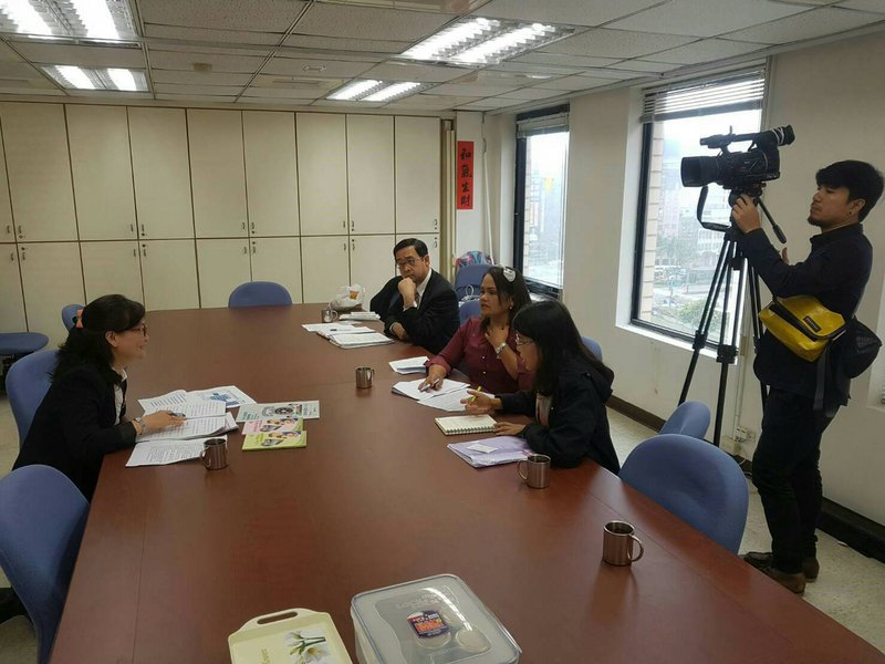 Đài truyền hình công cộng THAI PBS Thái Lan đến Đài Loan phỏng vấn Sở Di dân