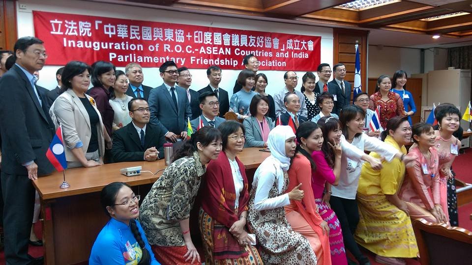 Viện Lập pháp thành lập Hội thân thiện Nghị sĩ Quốc hội Ấn Độ, ASEAN và Trung Hoa Dân Quốc