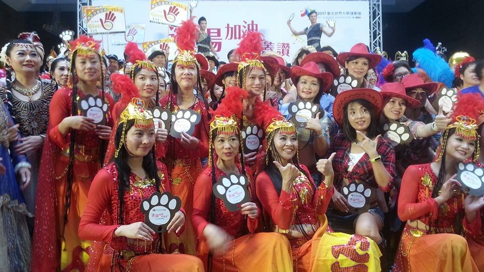 Hàng nghìn người tham gia Lễ hội hóa trang đón chào Thế vận hội thể thao sinh viên mùa hè Taipei 2017