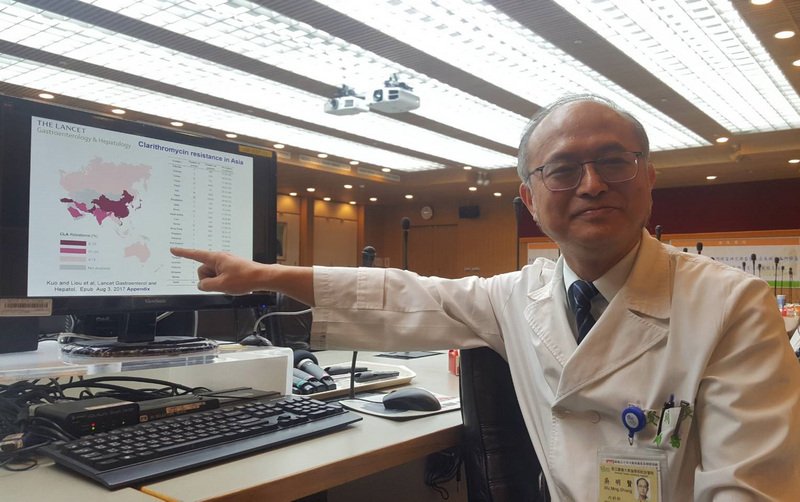 Bệnh viện Đại học Đài Loan nghiên cứu xoắn khuẩn Helicobacter pylori bao phủ các nước ở phía Nam Đài Loan
