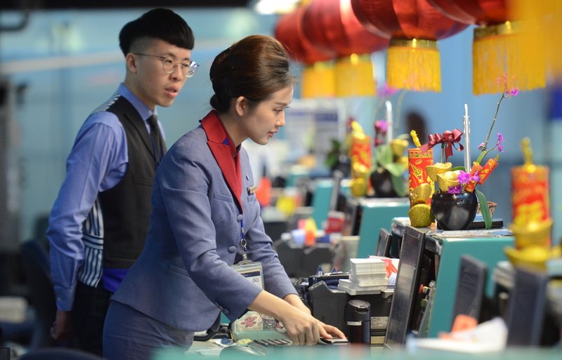 Phi công hãng hàng không China Airlines bãi công, sân bay Đào Viên vẫn chưa thấy tình trạng hành khách chen lấn xếp hàng