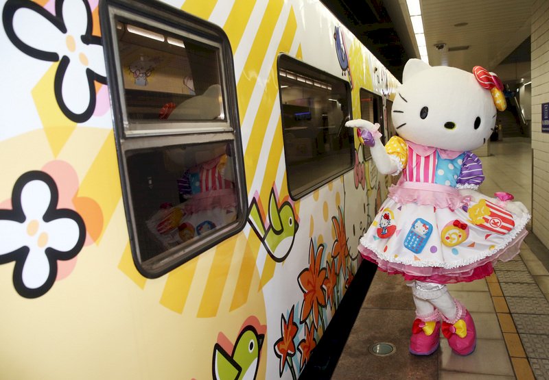 Kỳ nghỉ hè cùng Hello Kitty đi du lịch Đài Loan bằng xe lửa