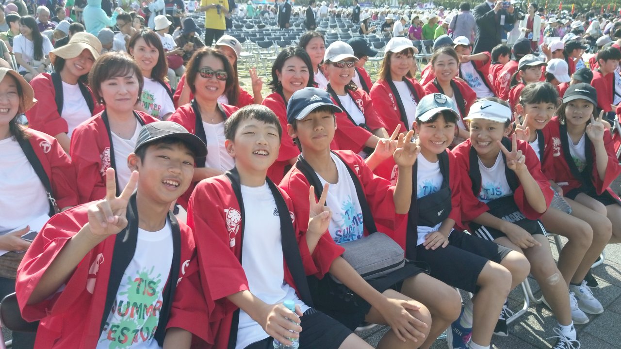 Trường Nhật Bản tại Đài Bắc dự hoạt động mừng Quốc khánh tuyên truyền Olympic Tokyo