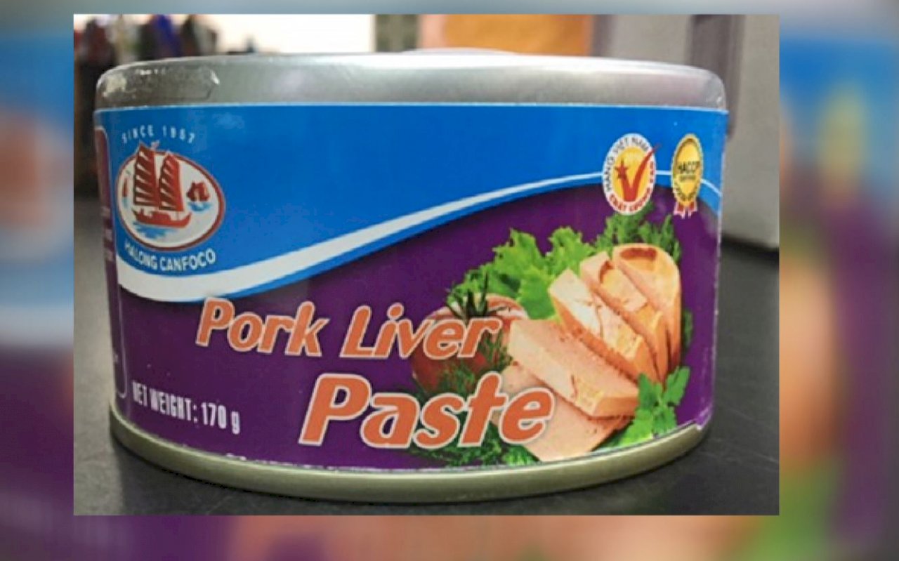 Đài Loan lần đầu tiên phát hiện trong pate gan heo đóng hộp nhập từ Việt Nam có virus dịch tả lợn châu Phi