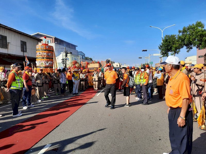 Tối nay tượng Bà Thiên Hậu sẽ an tọa tại đền Trấn Lan Cung, Thị trưởng thành phố Đài Trung Lư Tú Yến sẽ tham dự nghi lễ nghênh đón Bà Thiên Hậu
