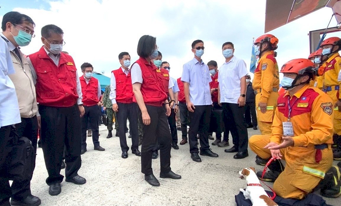 Ngày phòng chống thiên tai 21/9. Tổng thống Thái Anh Văn : Cải thiện khả năng phòng chống thiên tai, nâng cao sức dẻo dai