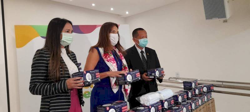 Đài Loan phát huy tinh thần tương trợ, trao tặng khẩu trang cho Brasil