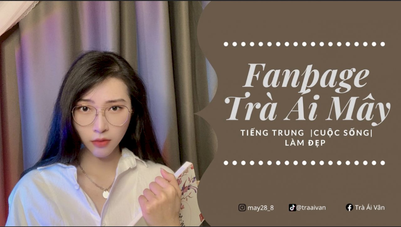 Trà Ái Mây hot tiktoker với biệt danh 