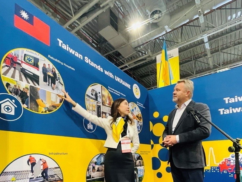 Đài Loan ký kết 6 bản ghi nhớ hợp tác để hỗ trợ Ukraine tái thiết