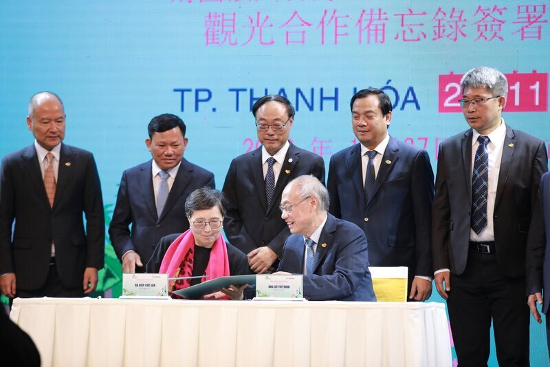 Đài Loan và Việt Nam ký kết bản ghi nhớ hợp tác 7 hạng mục trong Hội nghị Hợp tác Du lịch Đài Loan - Việt Nam