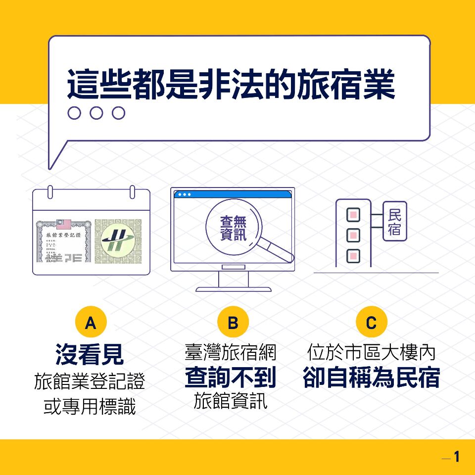 Du lịch Đài Bắc trong dịp Tết, 3 bước để có một nơi ở hợp pháp, “an toàn, đảm bảo” khi đi du lịch