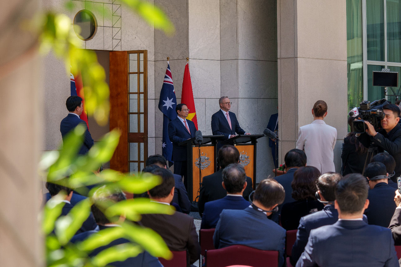 Việt Nam - Australia nâng cấp quan hệ lên Đối tác chiến lược toàn diện