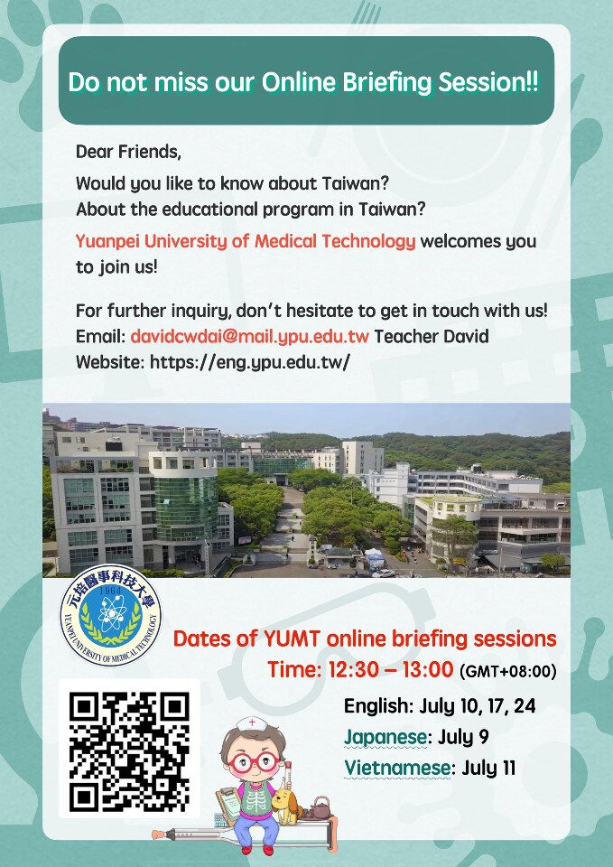 Hội thảo giới thiệu du học trường Đại học Y kỹ thuật Nguyên Bội