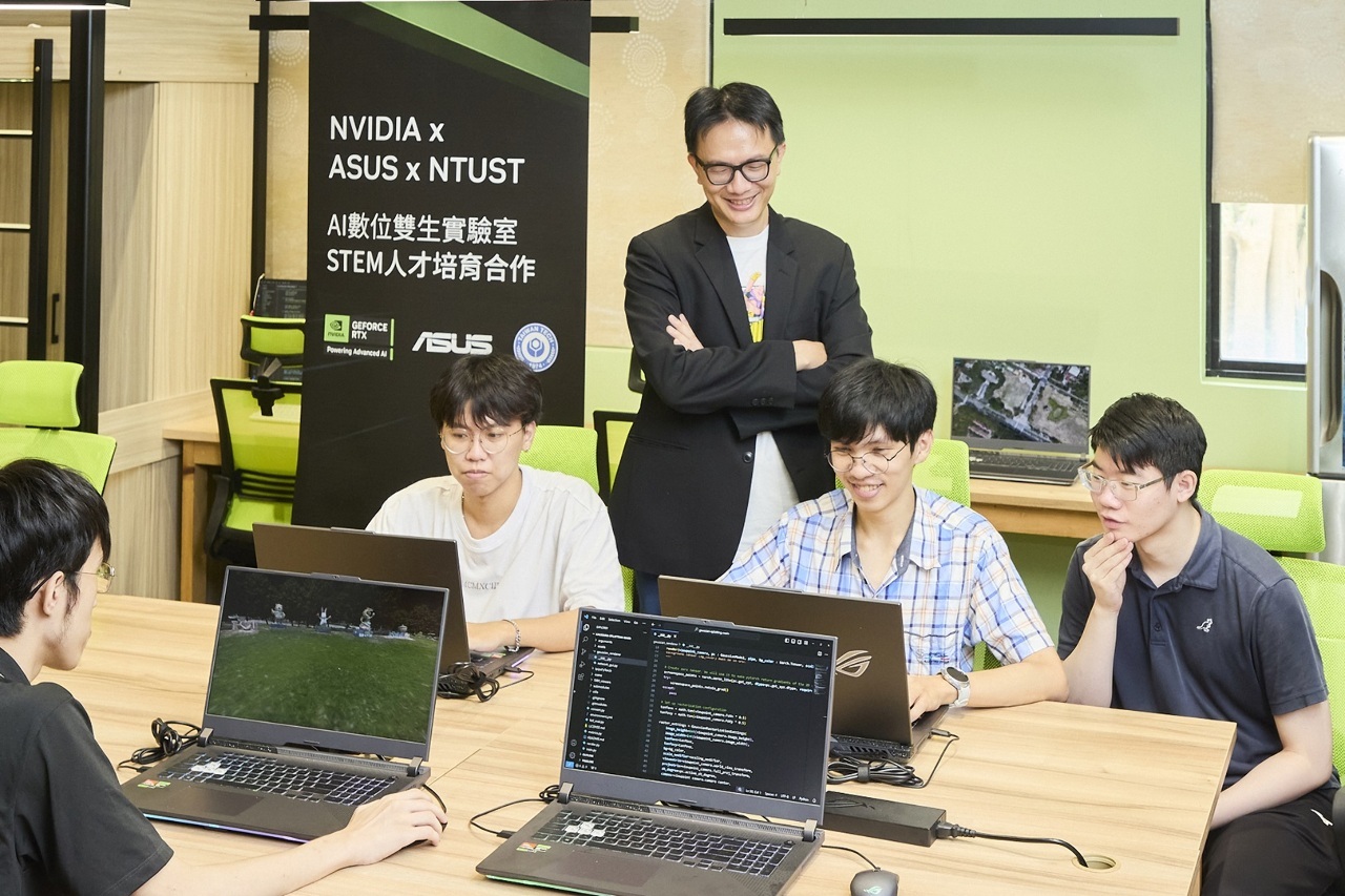 NVIDIA, ASUS và Đại học Khoa học và Công nghệ Quốc gia Đài Loan hợp tác xây dựng phòng thí nghiệm AI Digital Twin đầu tiên