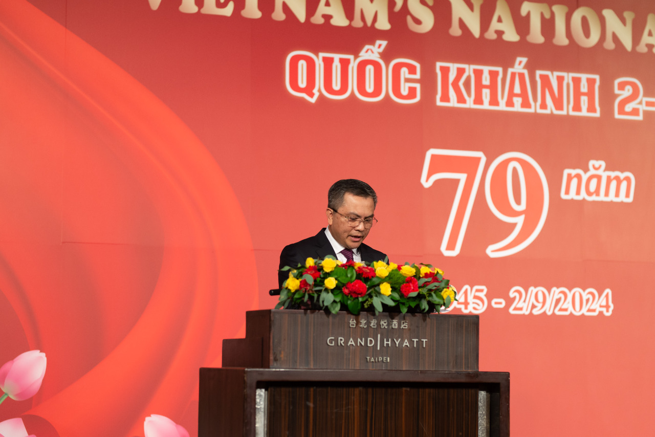 Văn phòng Kinh tế - Văn hóa Việt Nam tại Đài Bắc tổ chức Kỷ niệm Quốc khánh lần thứ 79