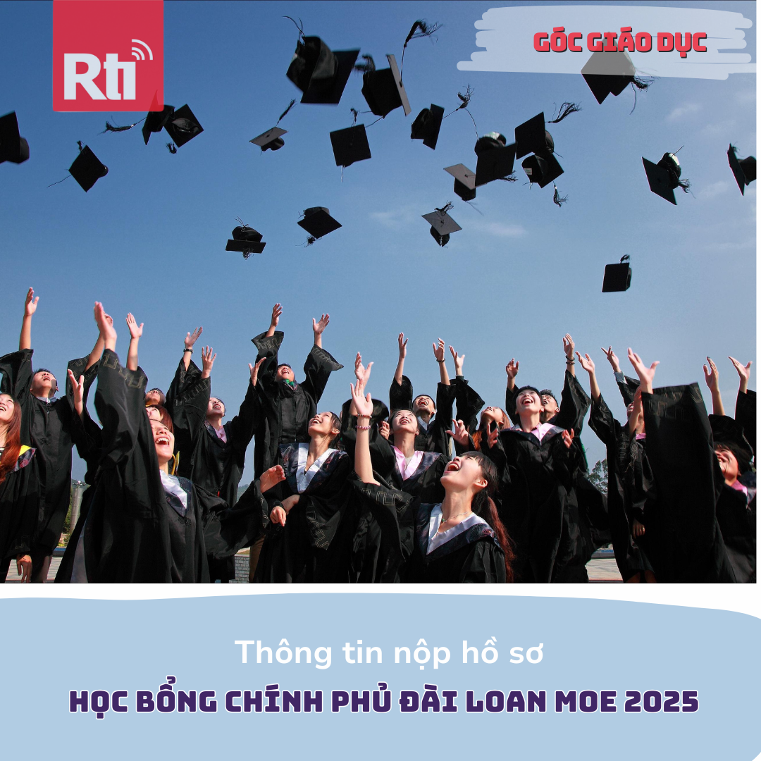 Góc giáo dục - Thông tin học bổng Chính phủ Đài Loan MOE 2025