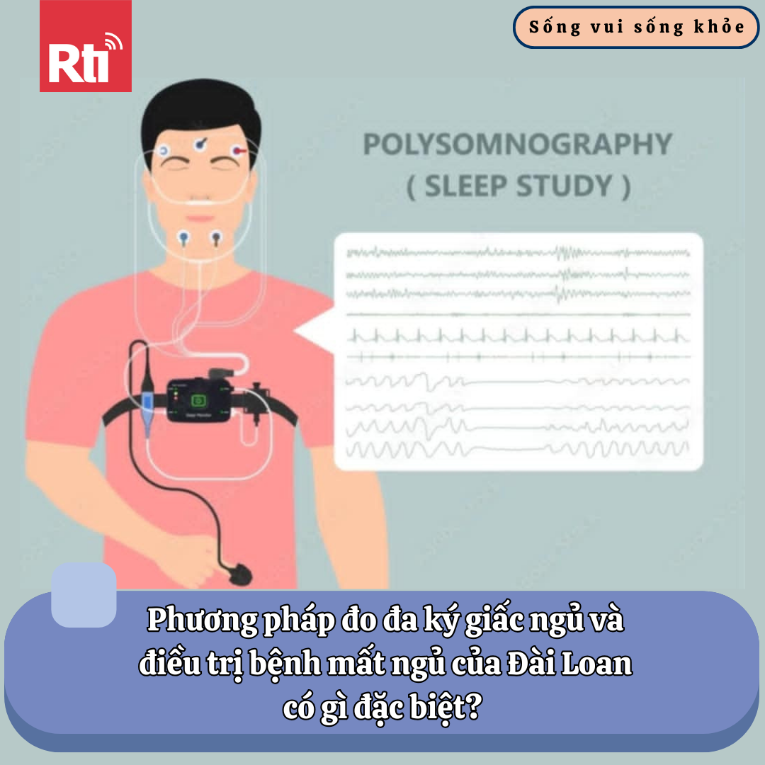 [Sống vui sống khỏe - Tập 116] Phương pháp đo đa ký giấc ngủ và  điều trị bệnh mất ngủ của Đài Loan có gì đặc biệt?